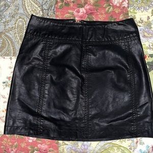 Urban Outfitter faux leather skirt